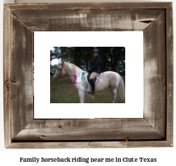 family horseback riding near me in Clute, Texas